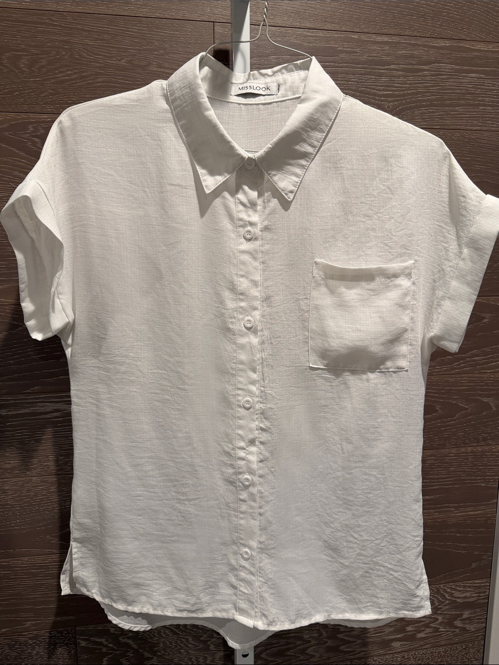 Short-Sleeve Button-Down Shirt